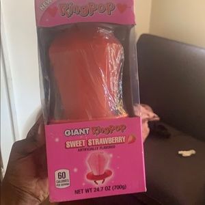 Giant Strawberry Ring Pop